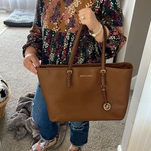 Michael Kors Brown Tote Bag